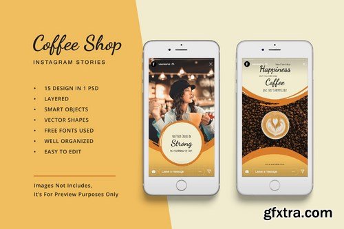 Coffee Shop Instagram Stories