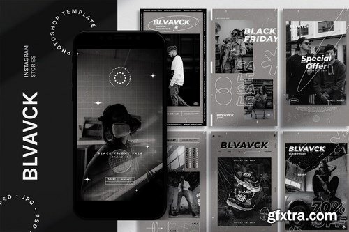 BLVAVCK - Instagram Stories Template
