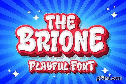 Brione - Playful Font