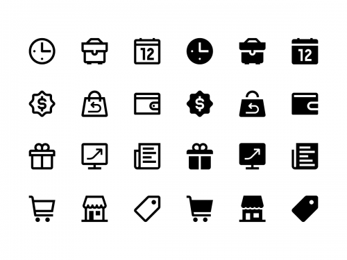 66 Finance, Business and Marketing icons