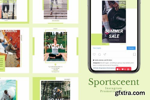 Sportscreent - Instagram Feeds Pack