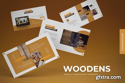 Woodens Powerpoint, Keynote and Google Slides Templates