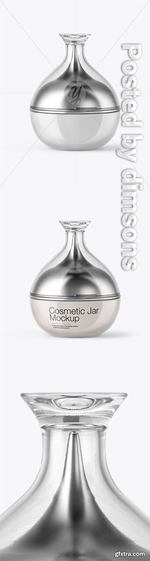 Cosmetic Jar Mockup 47025