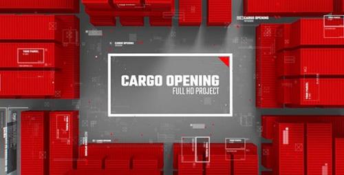 Videohive - Cargo Opening/ Transportation of Parcels/ Post and Сontainer/ Corporate Logo - 21292992