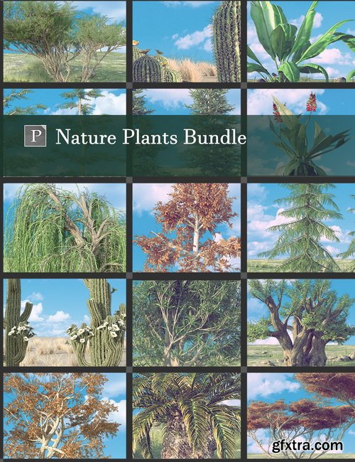Daz3D - Nature Plants Bundle