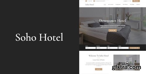 ThemeForest - Soho Hotel v3.2.2 - Booking Calendar WordPress Theme - 5576098