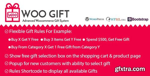 CodeCanyon - Woo Gift v5.2 - Advanced Woocommerce Gift Plugin - 10685086