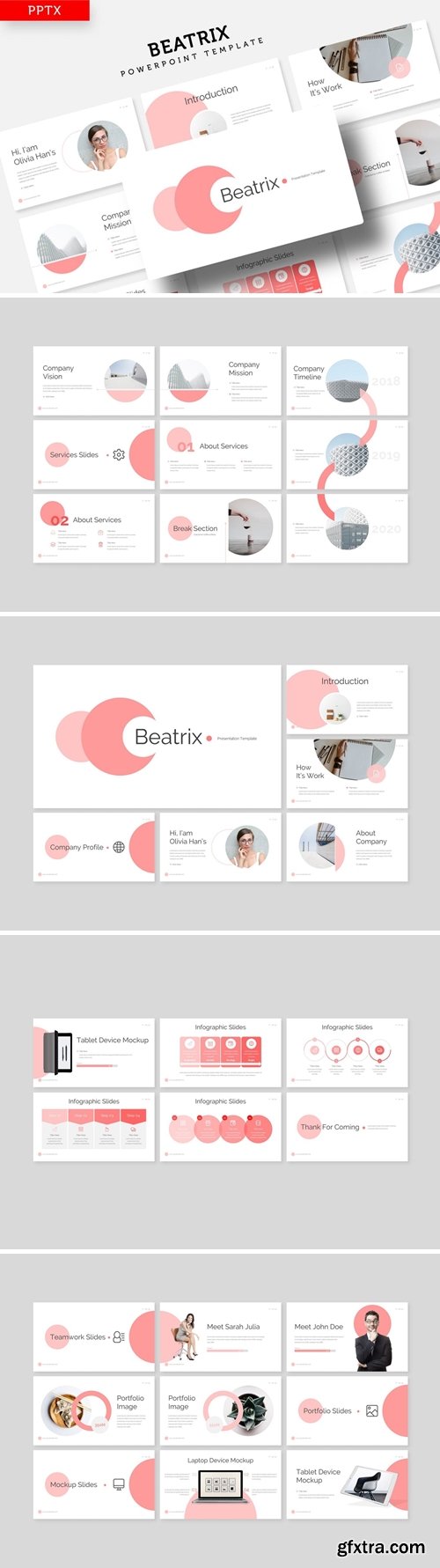 Beatrix Powerpoint, Keynote and Google Slides Templates