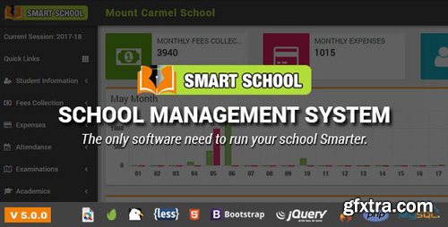 CodeCanyon - Smart School v5.0 - School Management System - 19426018 - NULLED