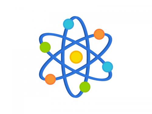 Flat Atom Icon