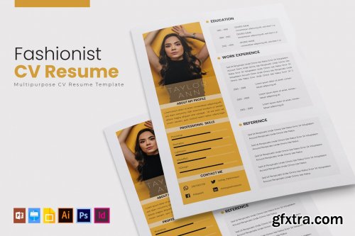 Fashionist | CV & Resume Template