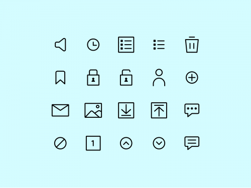 Interface Line Icon