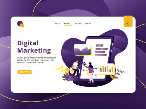 Landing page Digital Marketing