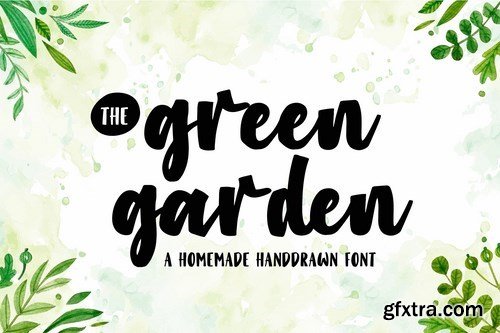 Green Garden Font
