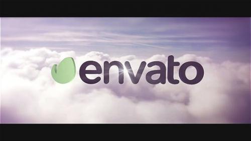 Videohive - Fly Through Clouds Cinema Logo - 10158852