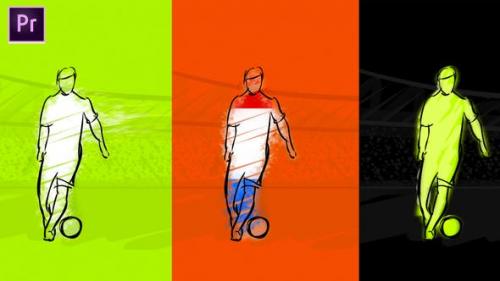 Videohive - Soccer Intro Animation For Premiere Pro - 22032378