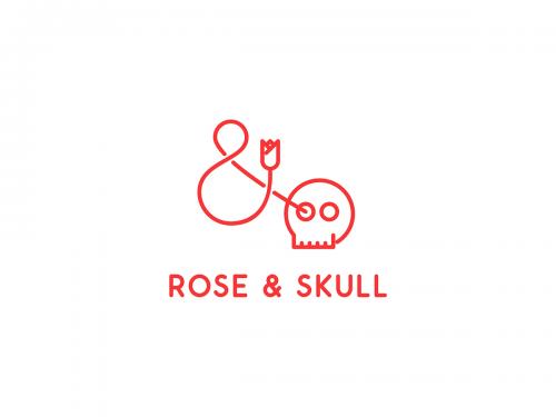 Rose & Skull