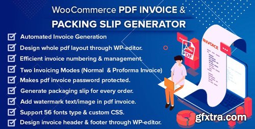 CodeCanyon - WooCommerce PDF Invoice & Packing Slip Generator v1.2.3 - 24179339 - NULLED