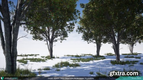 Game-Ready Tree Creation from Maya to Unreal | Simon Barle