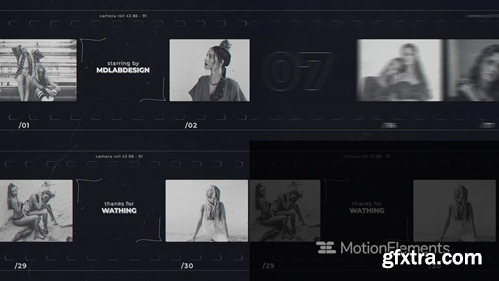 MotionElements SOHO Cinematic Memories Slideshow 13130051