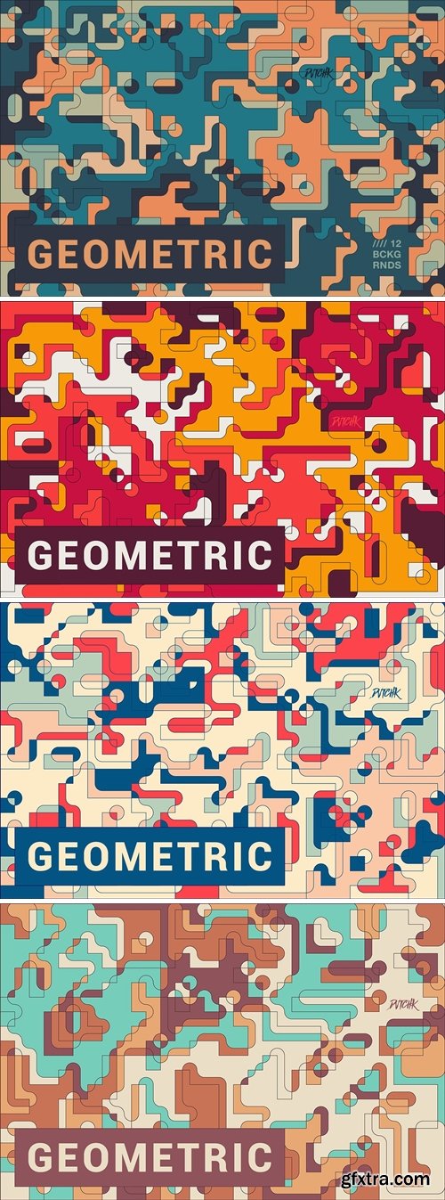 Geometric | Abstract Composition Backgrounds