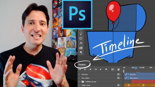 SkillShare - Hand-Drawn Animation with Photoshop's Video Timeline