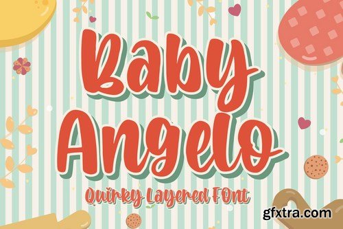 Baby Angelo - Quirky Layered Font