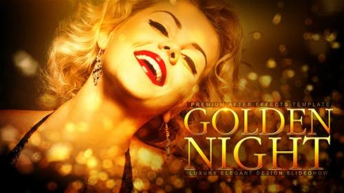 Videohive - Golden Night - 12830583