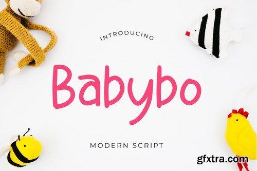 Babybo Cute Display Font