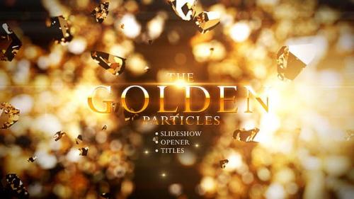 Videohive - Golden Particles - 11239475