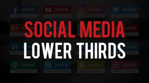 Videohive - Social Media Lower Thirds - 19820548