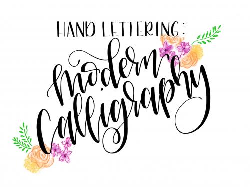 SkillShare - Hand Lettering: 4 Easy Steps to Modern Calligraphy