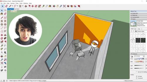 SkillShare - SketchUp - Basic 3D Modeling - Interior Design
