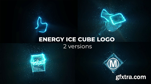 MotionArray Energy Ice Cube Logo 541975
