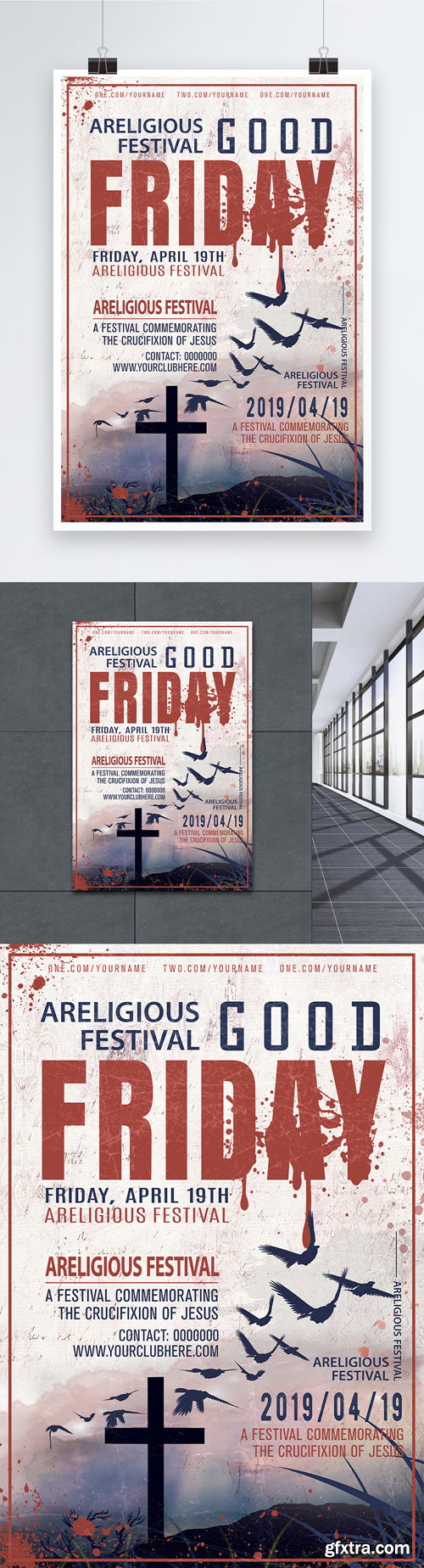 good friday posters