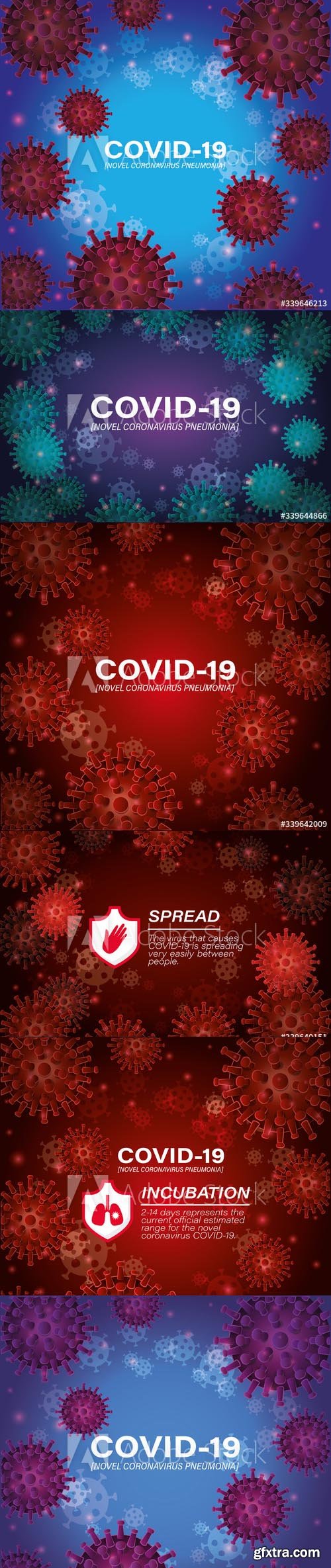 Covid-19 Coronavirus Illustrations