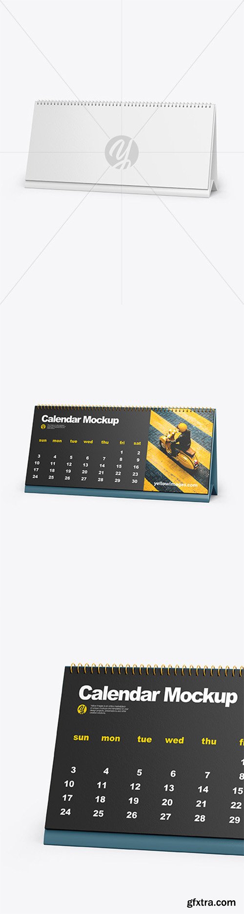 Desk Calendar Mockup 60214