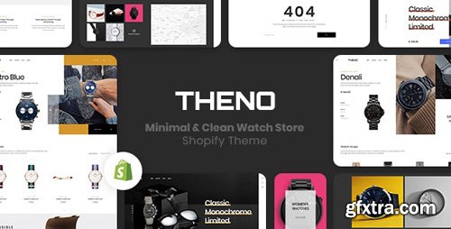 ThemeForest - THENO v1.0.0 - Minimal & Clean Watch Store Shopify Theme - 23237714