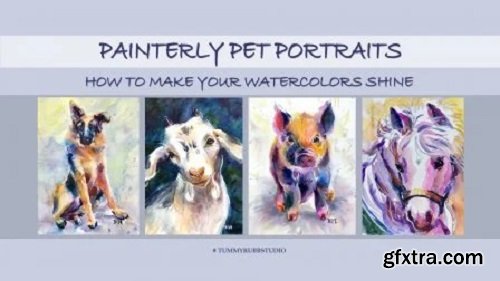 Painterly Pet Portraits: How to Make Your Watercolors Shine