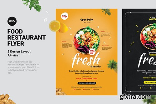 Food Restaurant Flyer