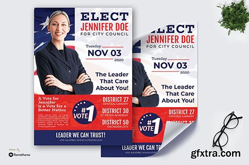 Election Jennifer Doe - Political Poster RB