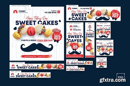 Cake Shop Banners Ad