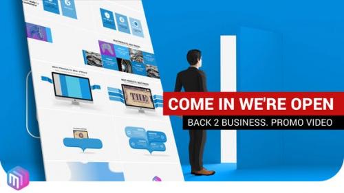 Videohive - Promotional video | We are open - 27000790