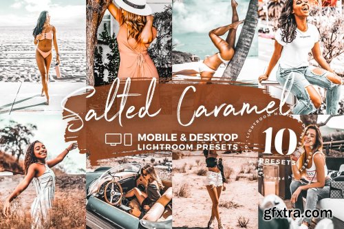 CreativeMarket - 10 Salted Caramel Mobile Presets 5142983