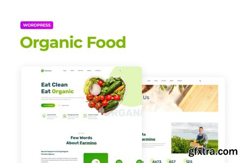 ThemeForest - Farmino v1.0 - Organic Food Template Kit - 28023709