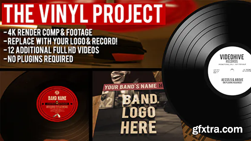 Videohive The Vinyl Record Project 17101444