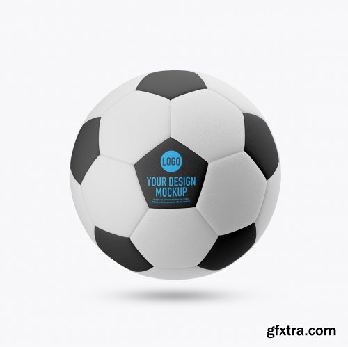 CreativeMarket - Soccer ball mockup 5307591