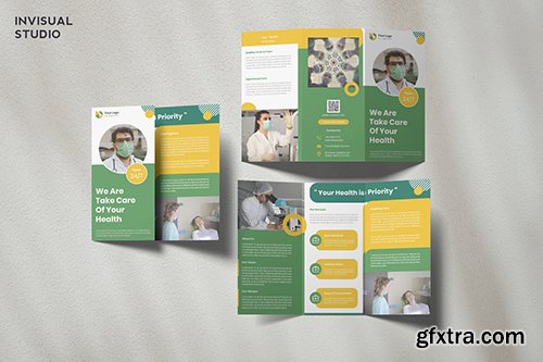 Medical Trifold Brochure Template