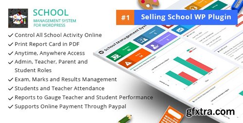 CodeCanyon - School Management System for Wordpress v66.0 - 11470032 - NULLED