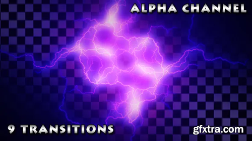 Videohive Electricity Discharge Transitions 15104695